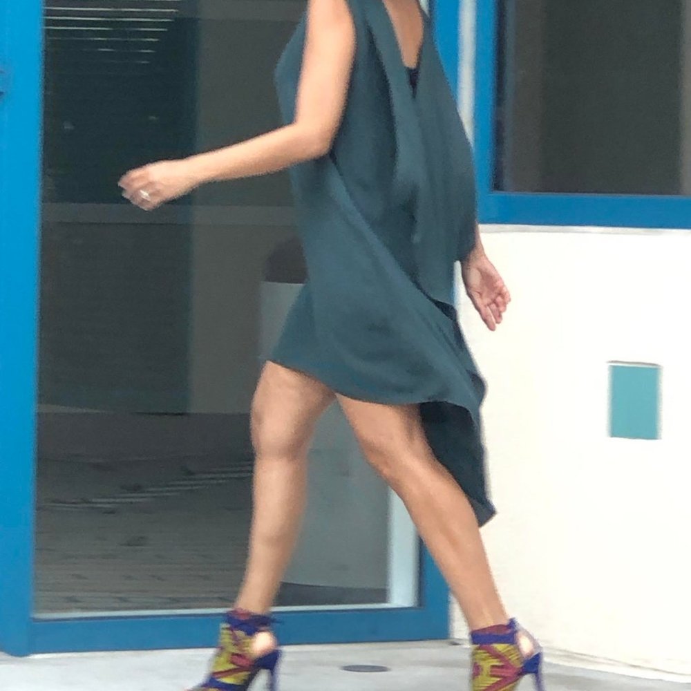 BCBGMAXAZRIA Dress Shana High/low Size XXS